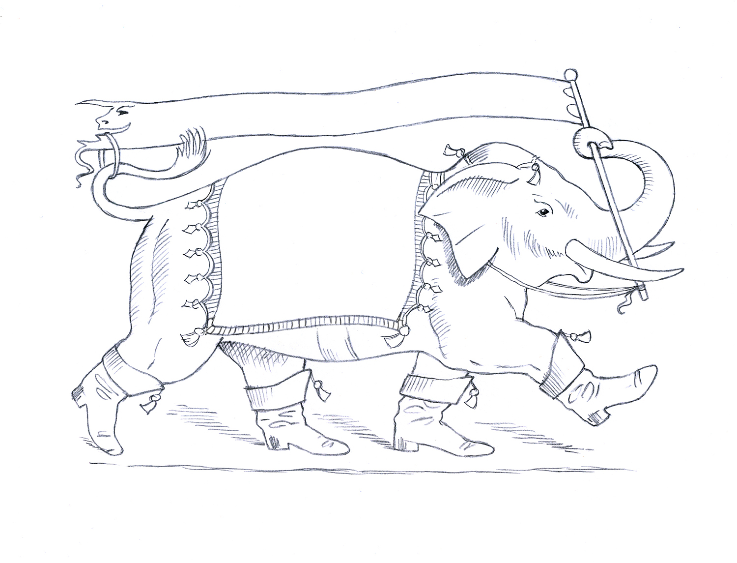 elefant, woodcut, logo, wine