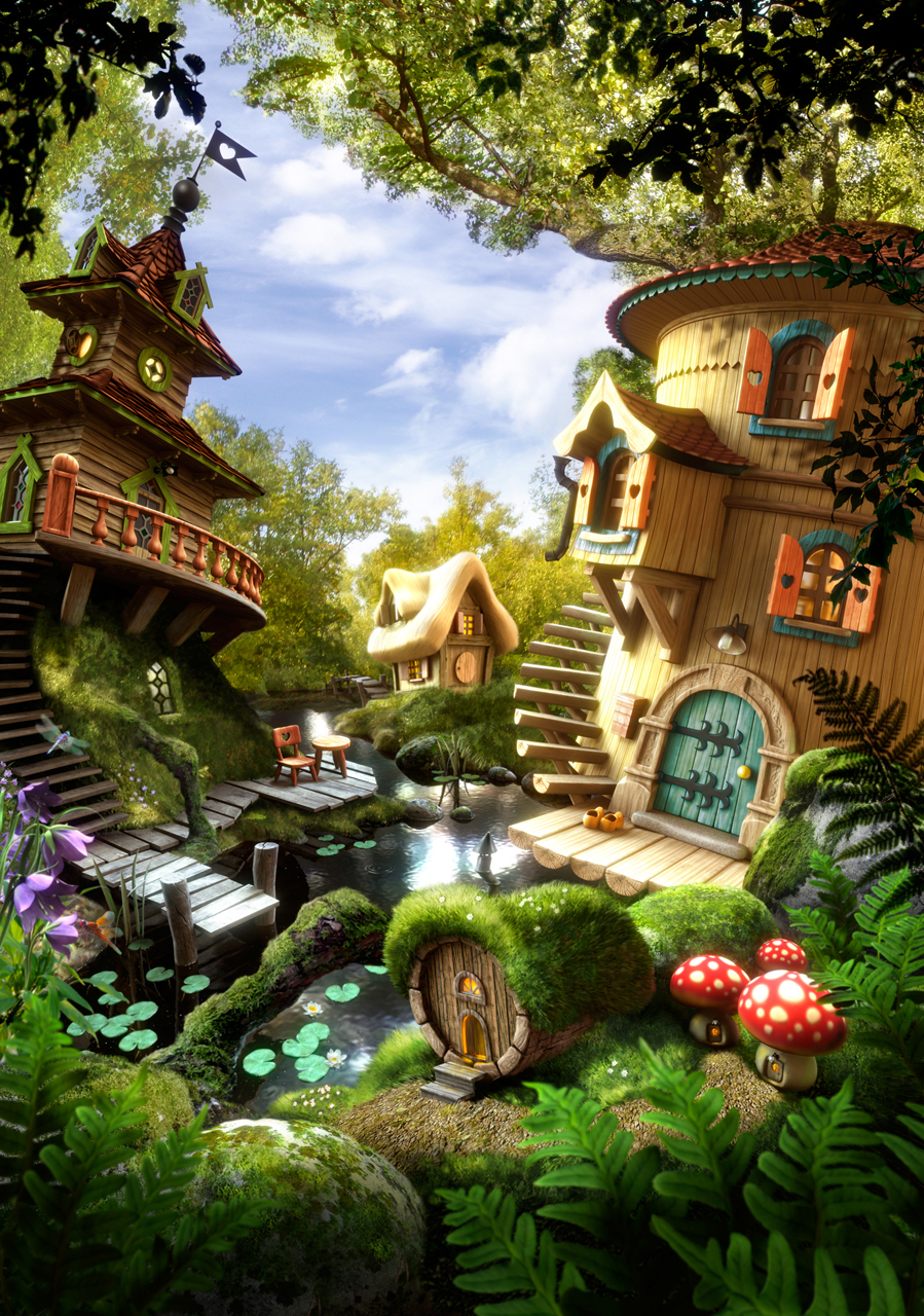 Drömhuset lasyr and paint