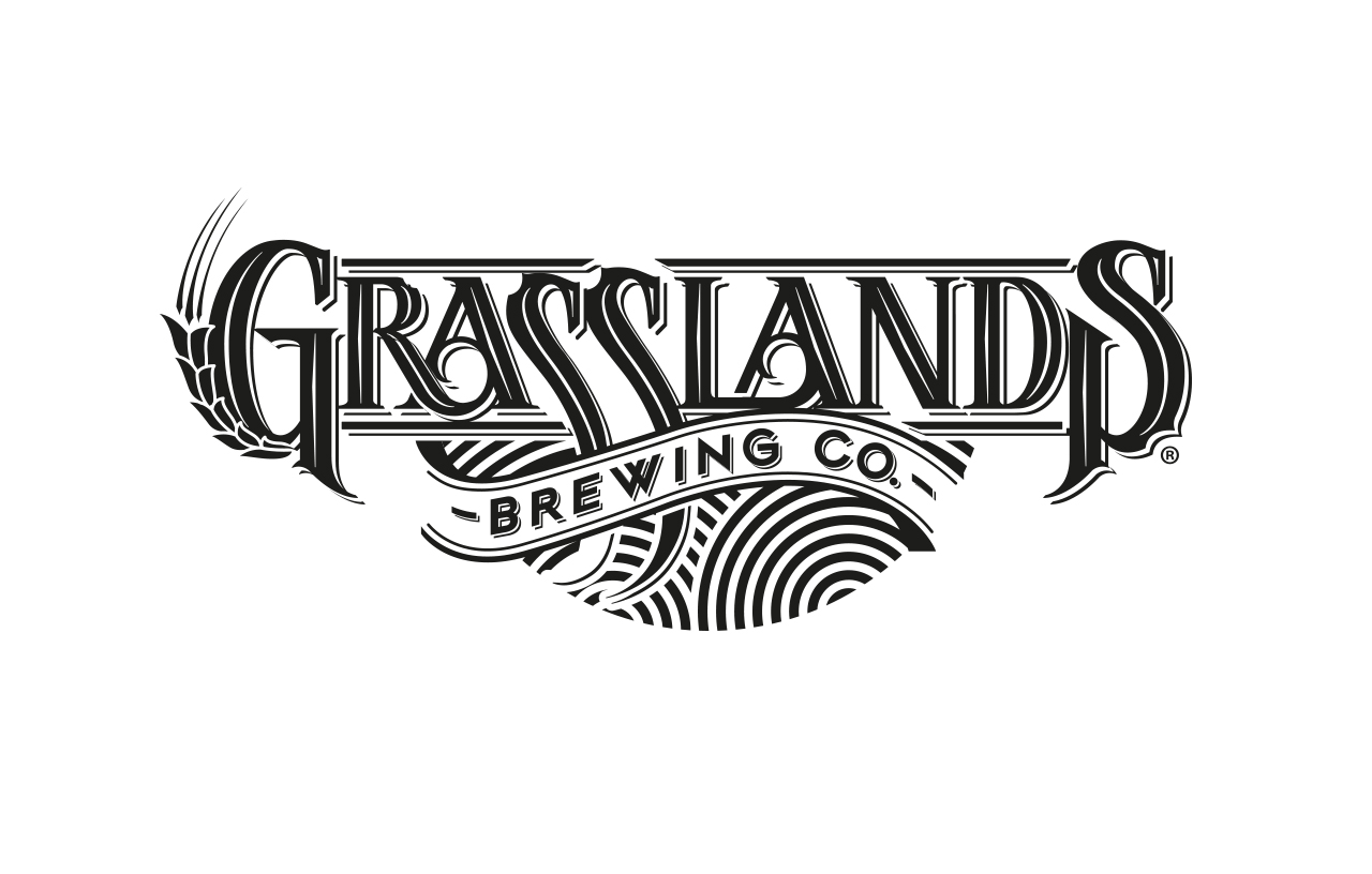 logotype for grasslands Brewing Co