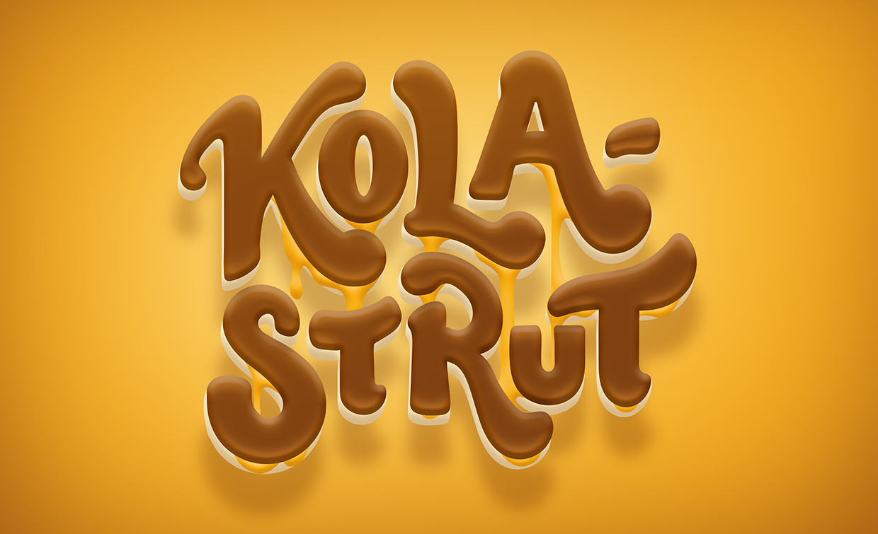 Logo Kolastrut Typography typo logotyp 
