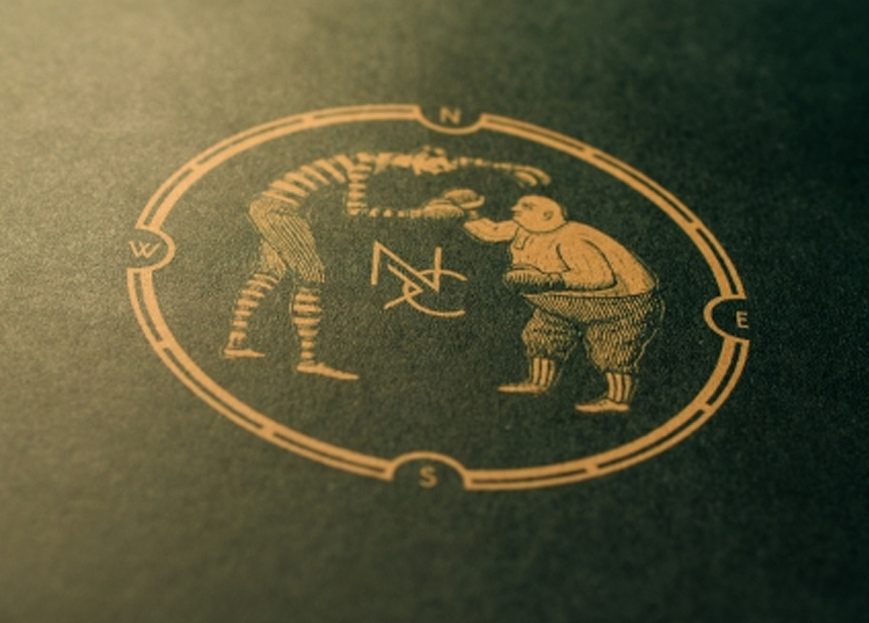 logo, boxing, woodcut