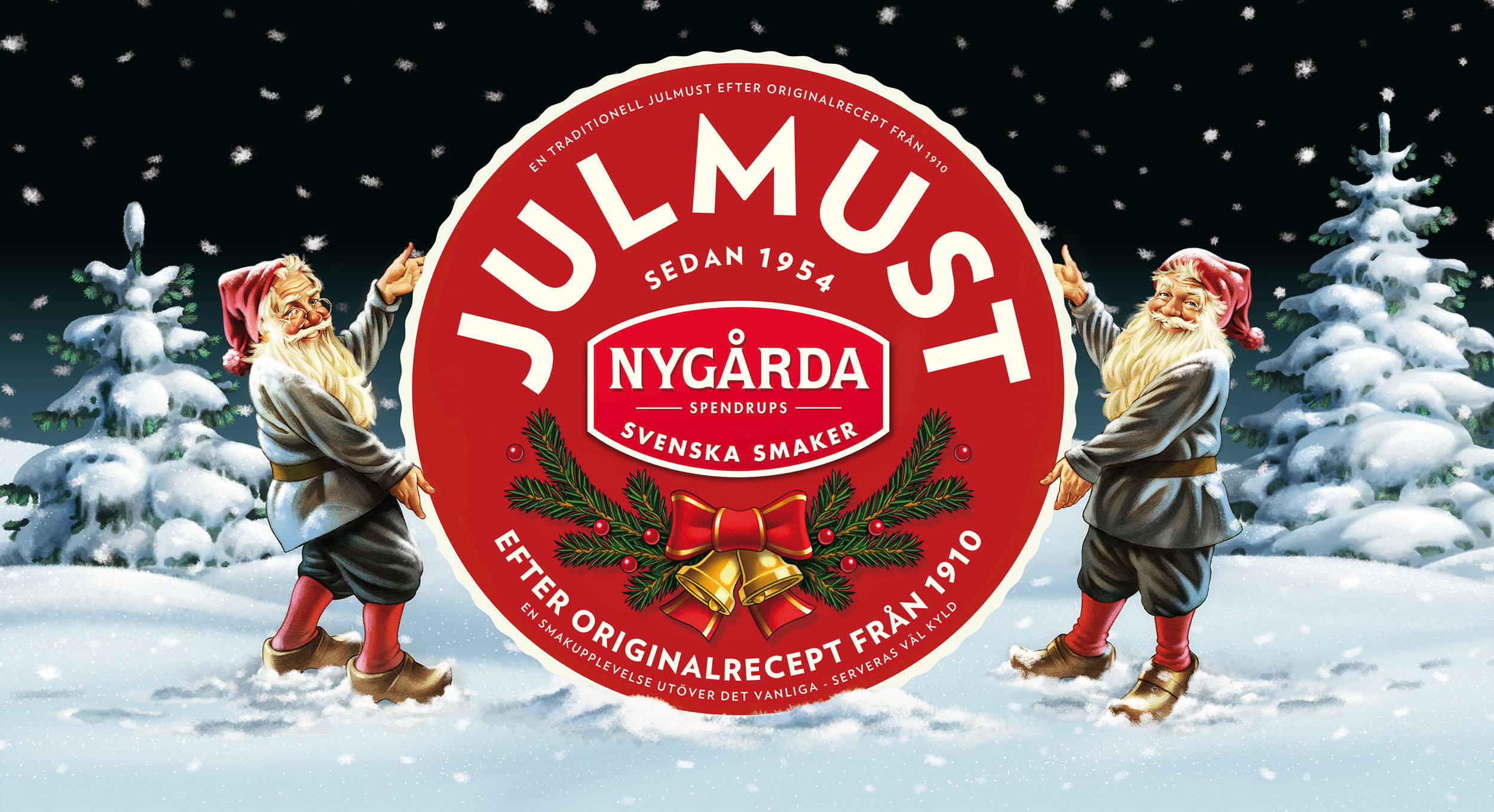 Julmust,Nygårda, tomtar,gnomes