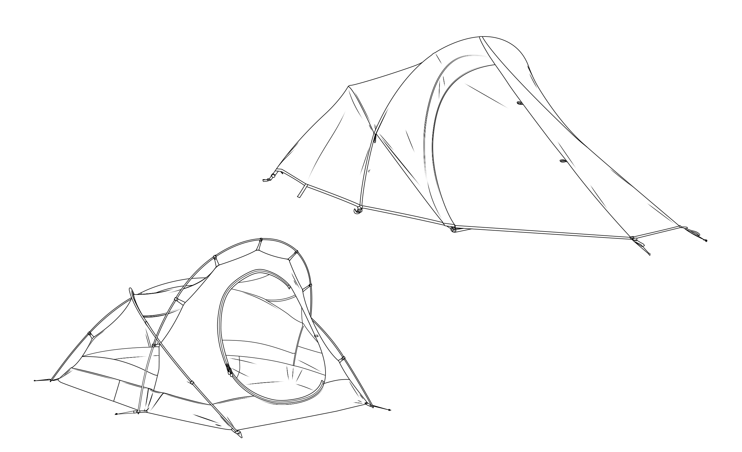  tent tält utomhus outdoor friluftsliv camping instruktion instruction 