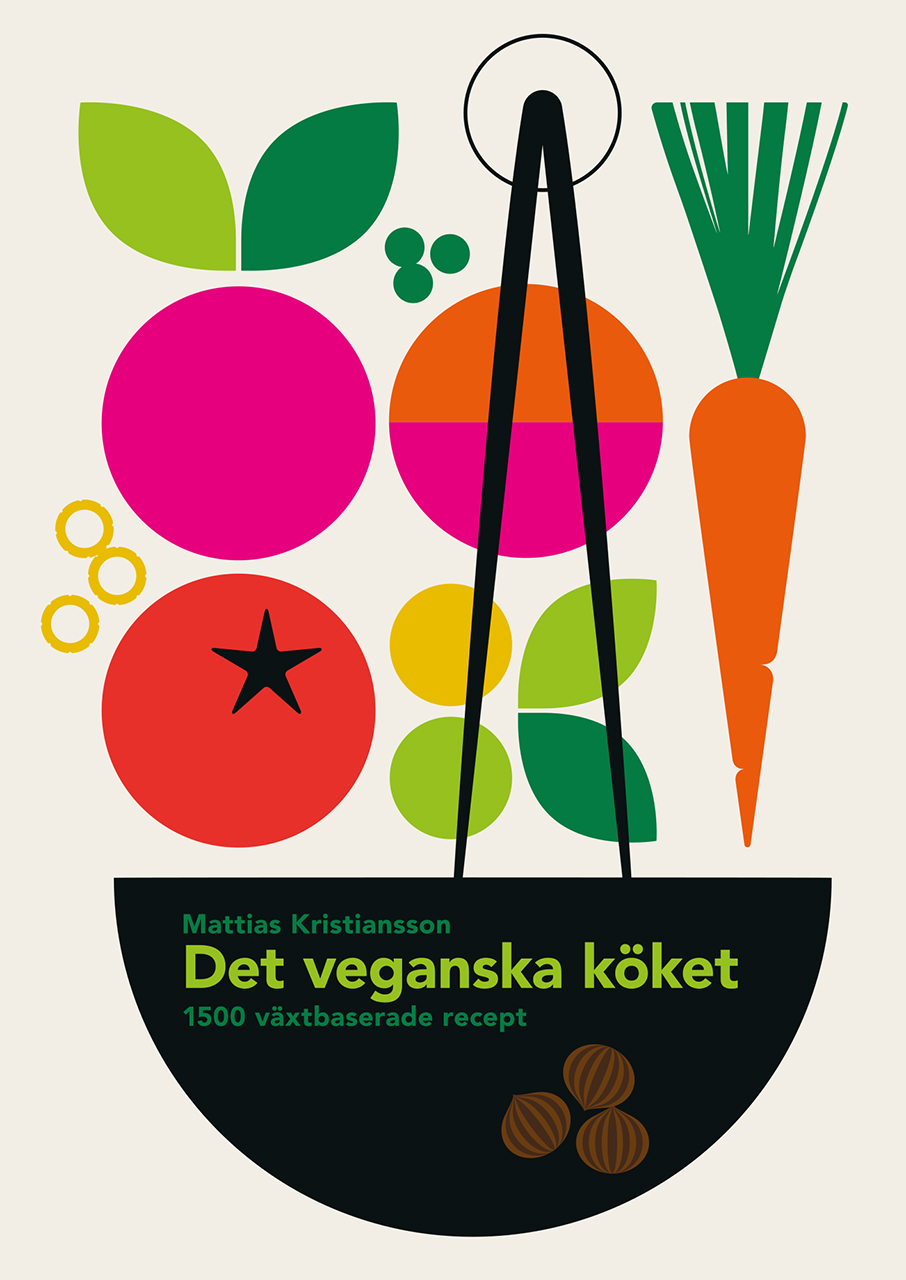 Cookbook with vegetables kokbok grönsaker 