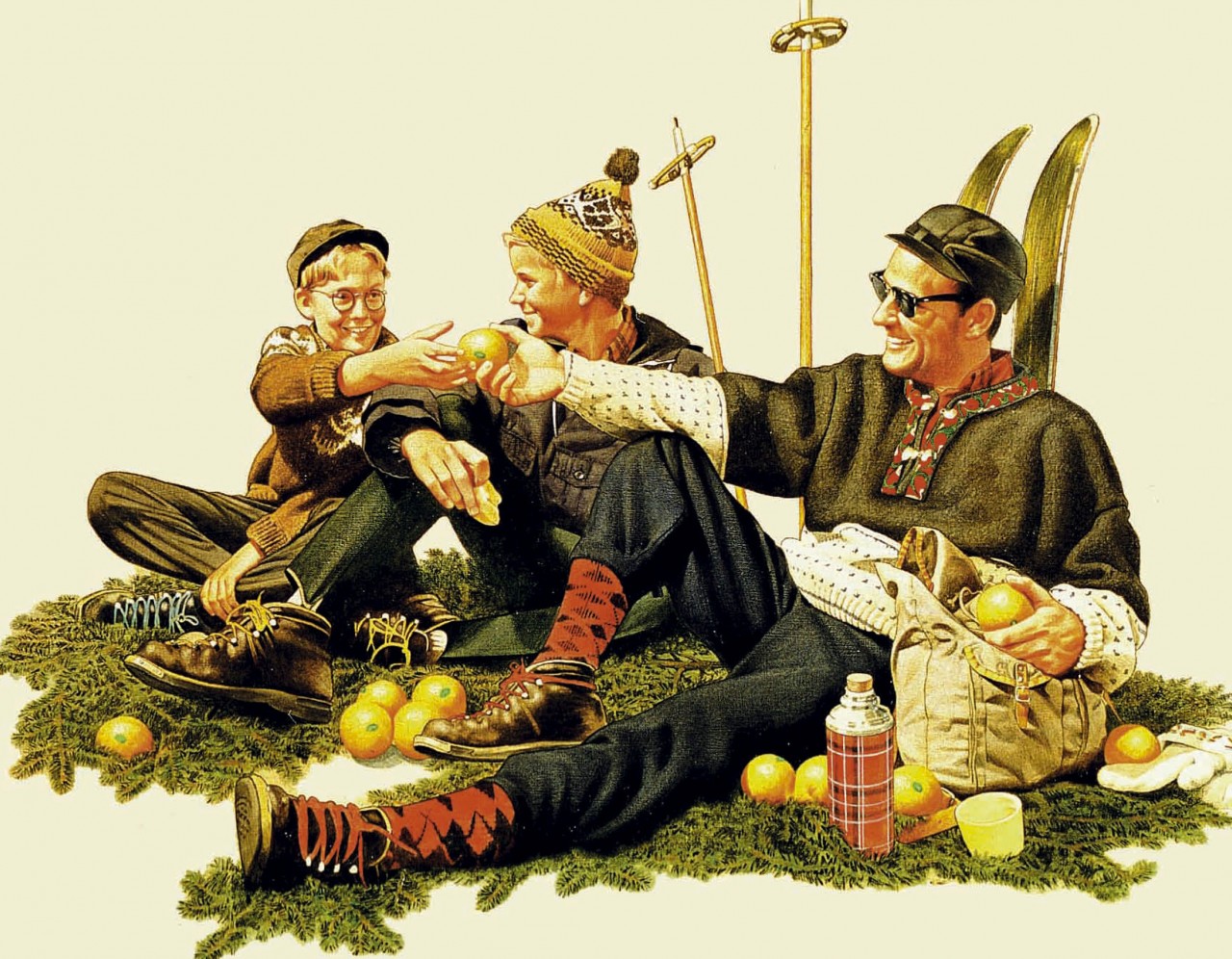 Painting for jaffa Orange company