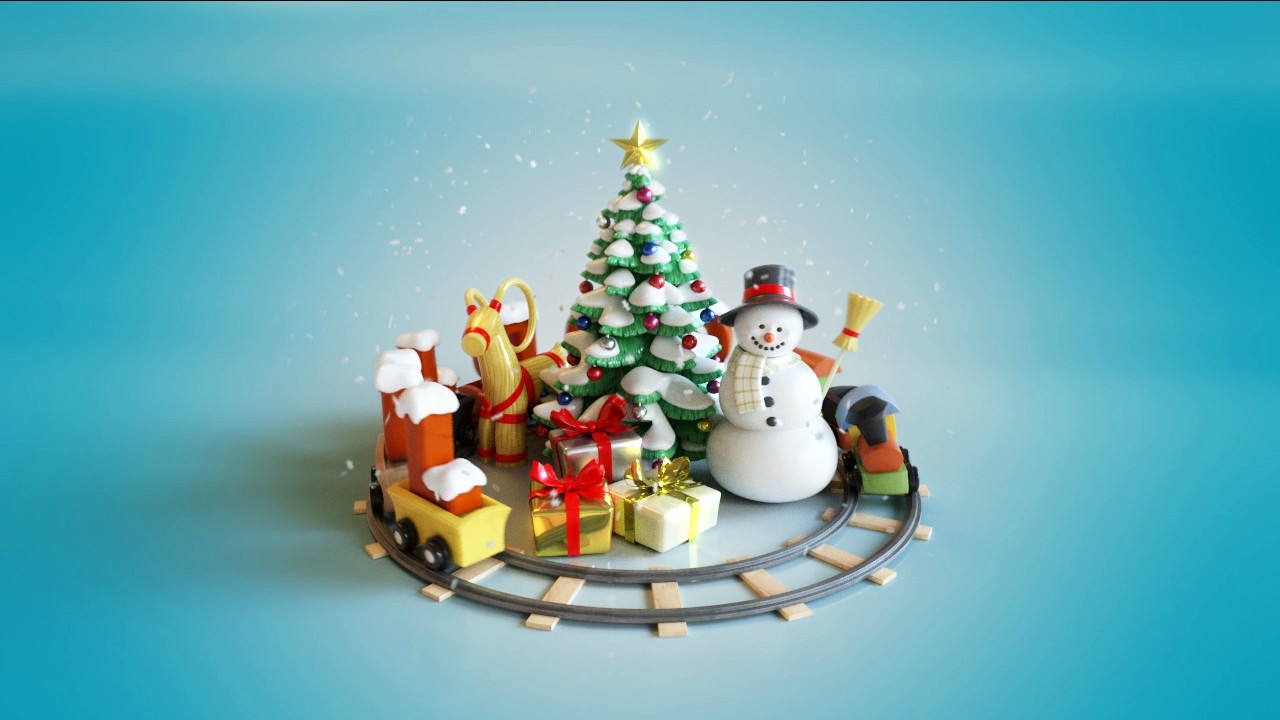 Rithuset Christmas Card Animation
