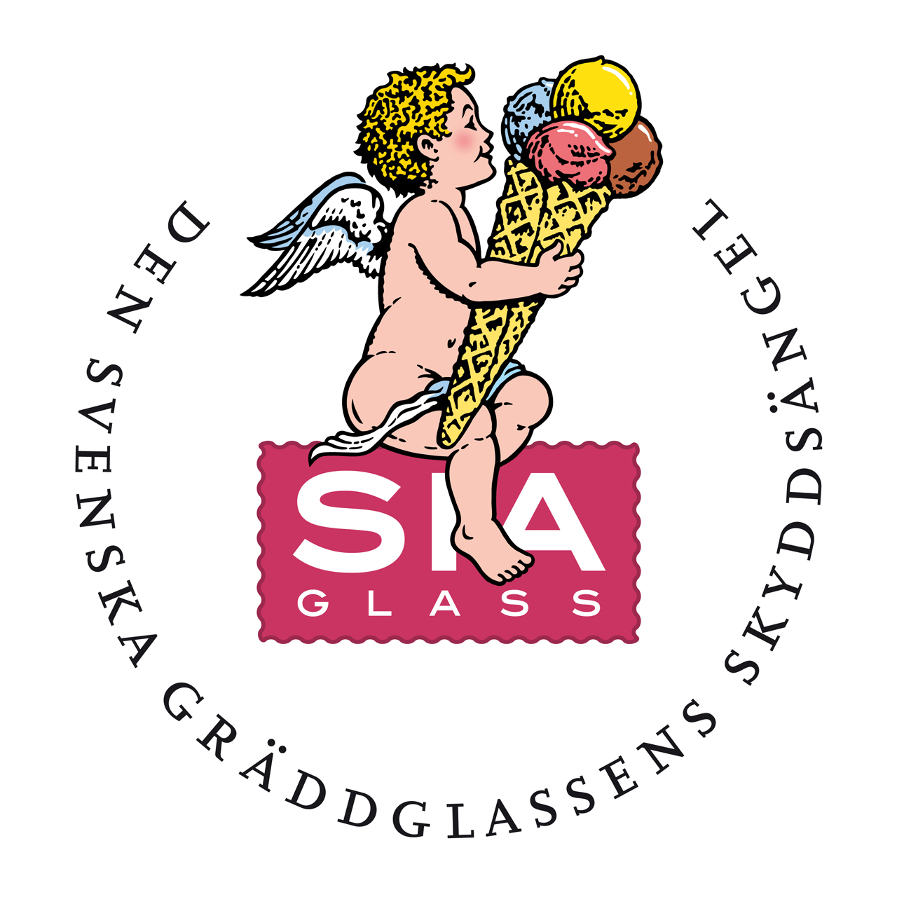 Redesign logo SIA Glass