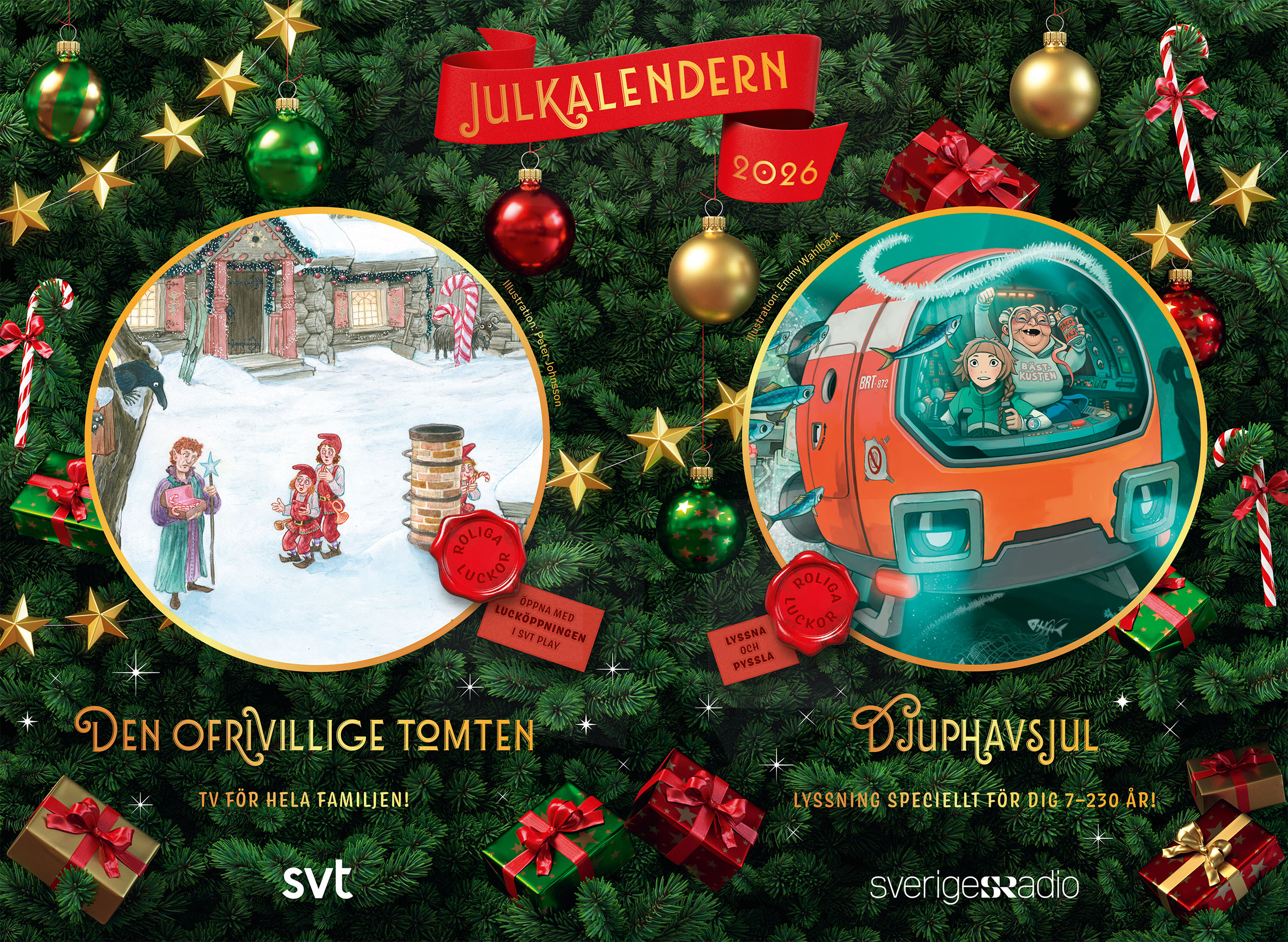 Sveriges radio och SVT adventskalender 2026